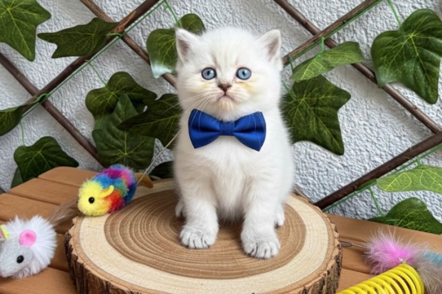 DİŞİ VE ERKEK BONCUK BEBELERİM BLUEPOİNT BRİTİSH 1