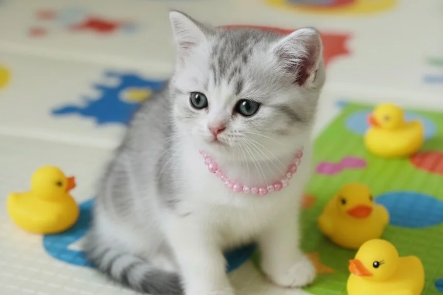 DİŞİ BRİTİSH SHORTHAİR PAMUK BEBEK 2