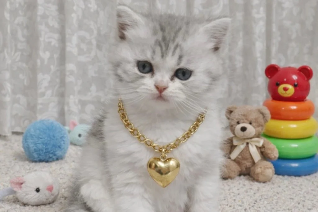 DİŞİ BRİTİSH SHORTHAİR PAMUK BEBEK 3